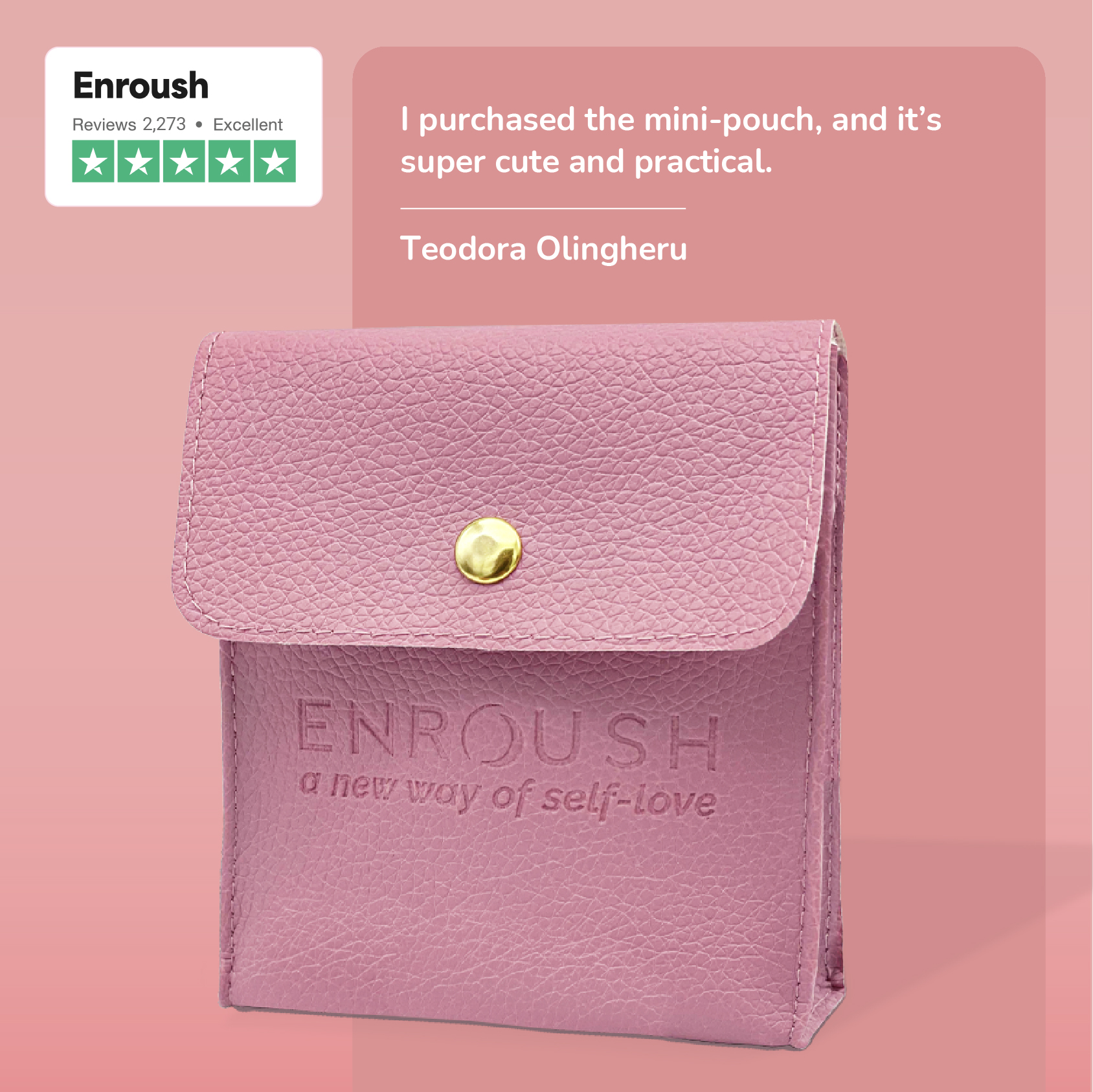 Mini self-love pouch