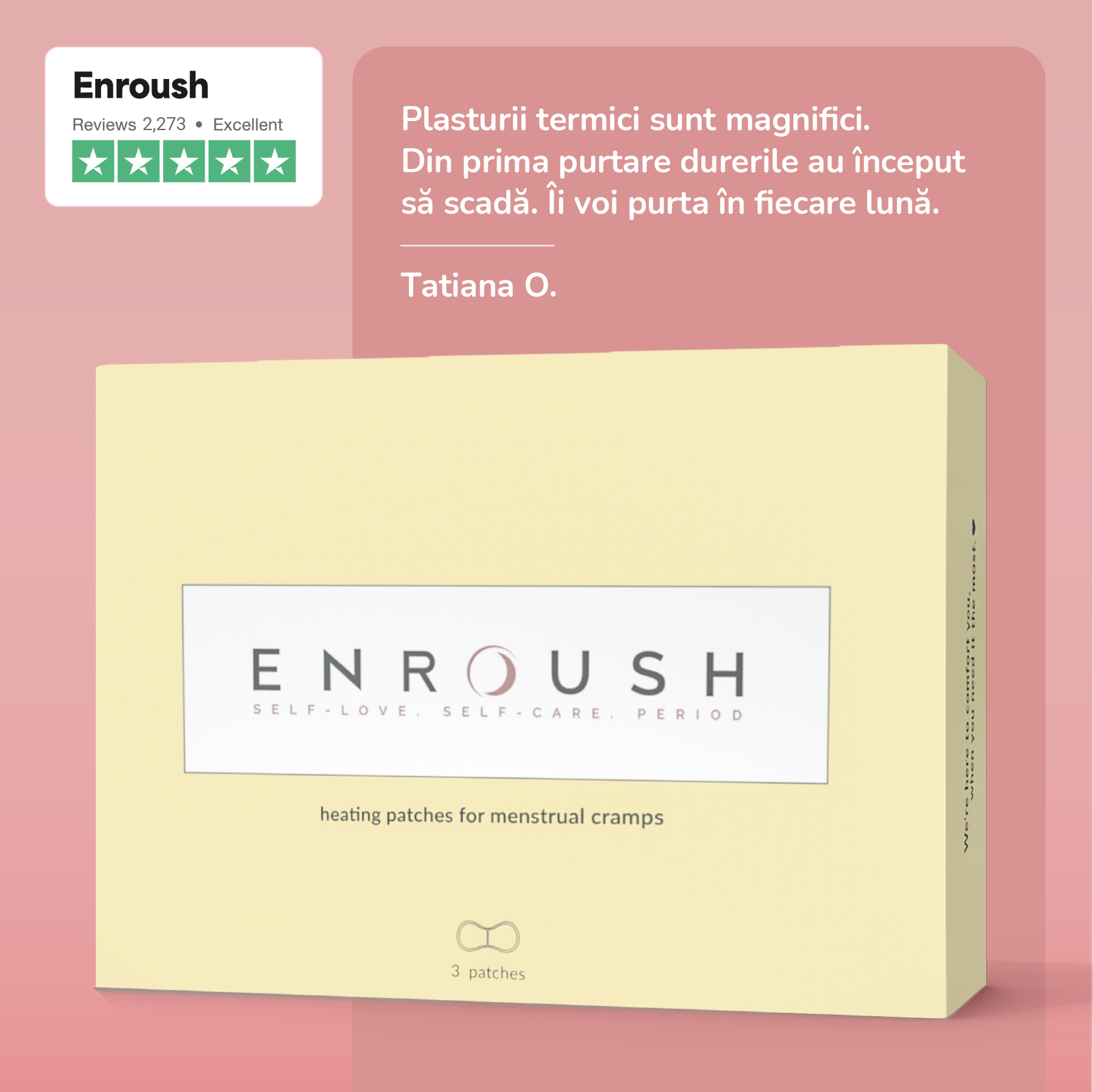 3 Menstrual Patches